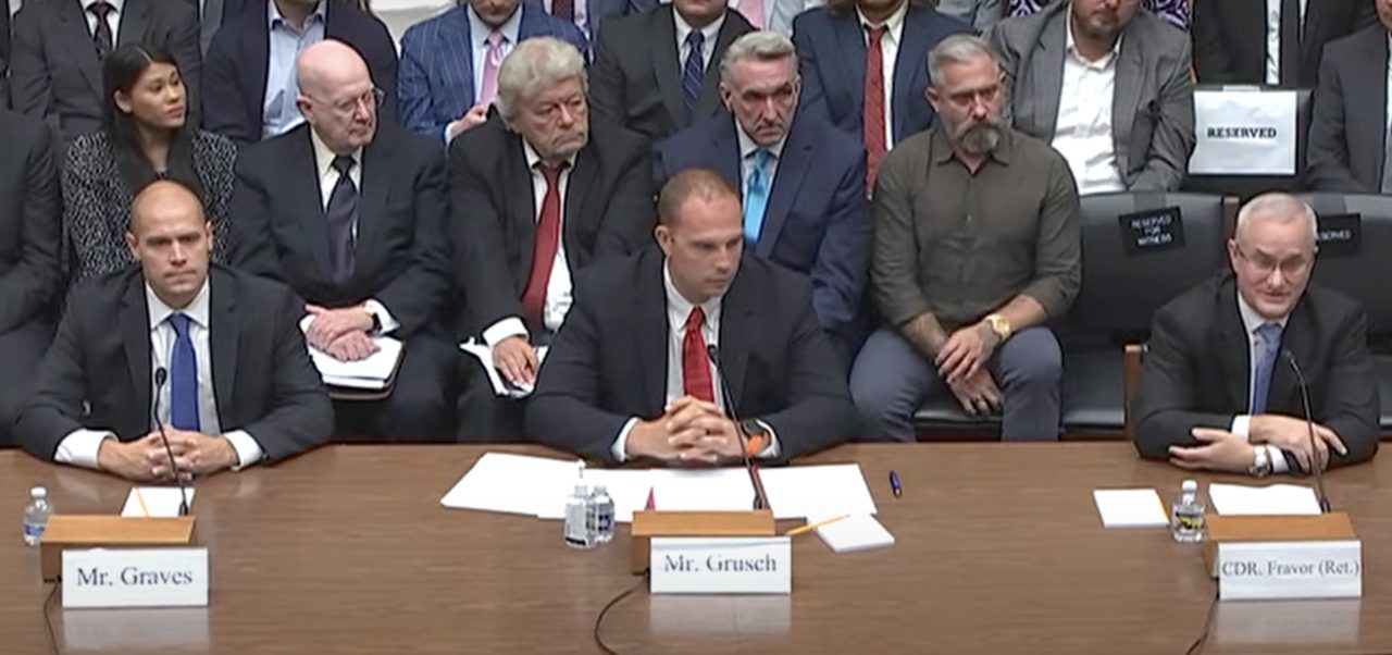 The 26 July 2023 House Oversight hearing on unidentified anomalous phenomena